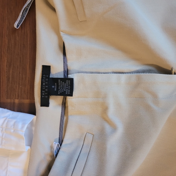 The Limited Stretch khaki dress pants Size 6 - Picture 3 of 3